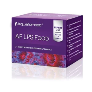 Aquaforest AF LPS Food 30 g è un mangime granulare ricco di proteine e acidi grassi, studiato per l'alimentazione mirata dei coralli LPS.